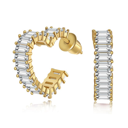 [Royal Jewellery]Radiant Heart Cutout Earrings