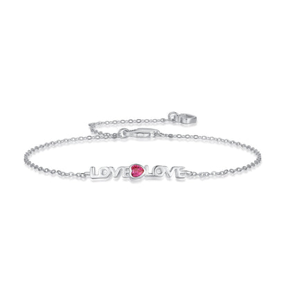 [Royal Jewellery]Romantic Heart Shape Lover Bracelet