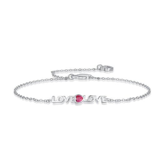 [Royal Jewellery]Romantic Heart Shape Lover Bracelet