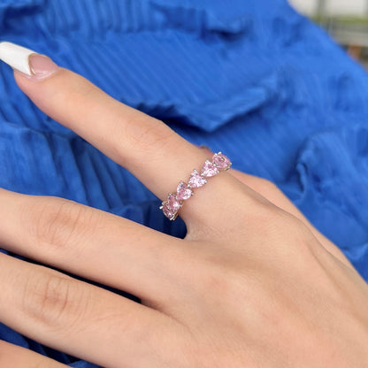 [Royal Jewellery]0.25 Carat Radiant Romance Heart Cut Lover Ring