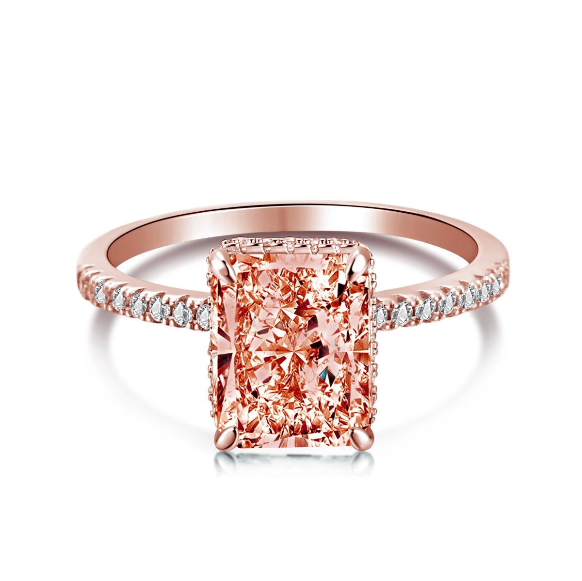 [Royal Jewellery]4.0 Carat Luxurious Engagement Ring