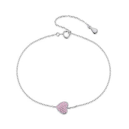 [Royal Jewellery]Heart-Shaped Gentle and Versatile Bracelet