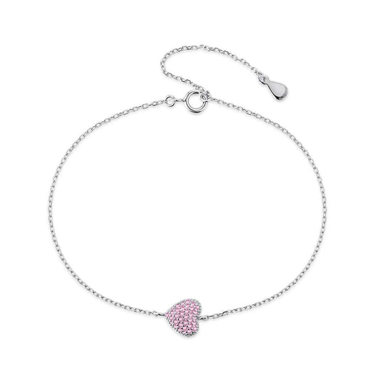 [Royal Jewellery]Heart-Shaped Gentle and Versatile Bracelet
