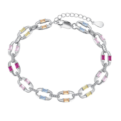 [Royal Jewellery]Dazzling Colorful Daily Bracelet