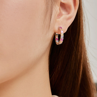 [Royal Jewellery]Unique Round Cut Daily Earrings