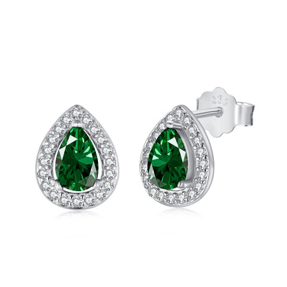 [Royal Jewellery]Luxurious Water Drop Shape Earrings