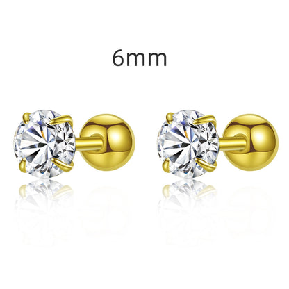 [Royal Jewellery]Unique U-Shaped Ear Bone Earrings