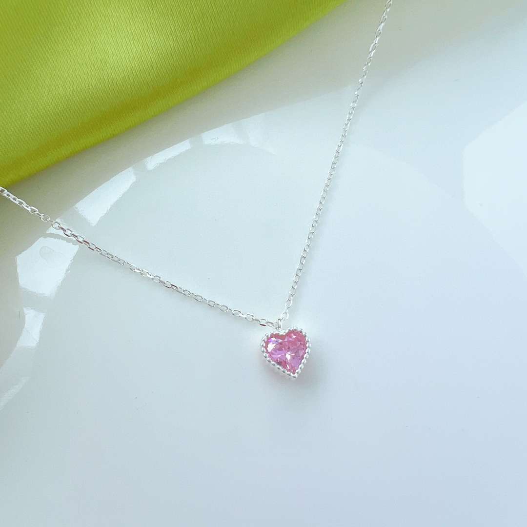 [Royal Jewellery]Ornate Heart Shape Necklace