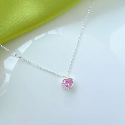 [Royal Jewellery]Ornate Heart Shape Necklace