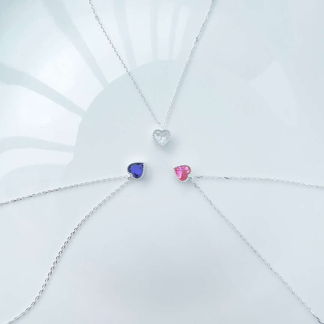 [Royal Jewellery]Ornate Heart Shape Necklace