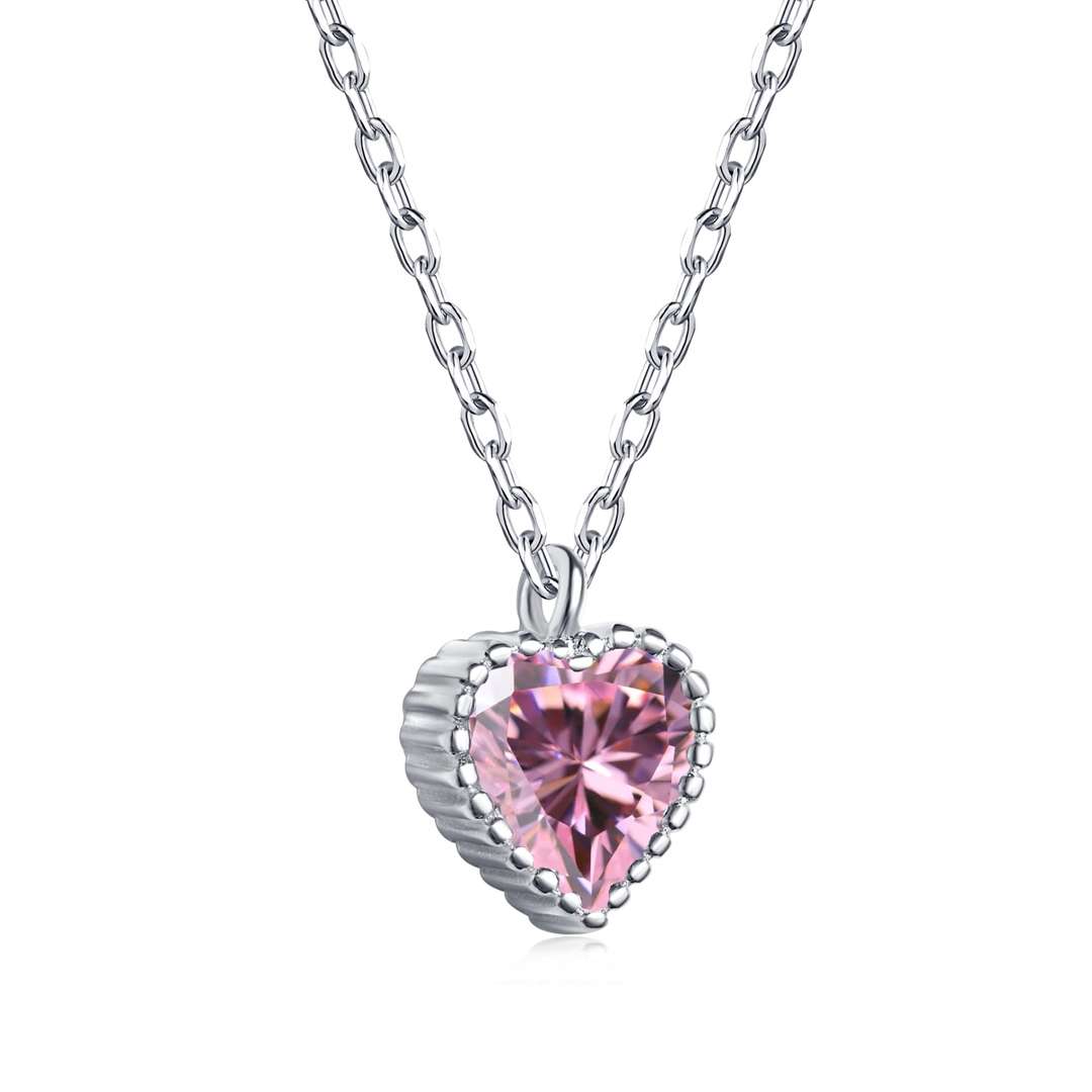 [Royal Jewellery]Ornate Heart Shape Necklace