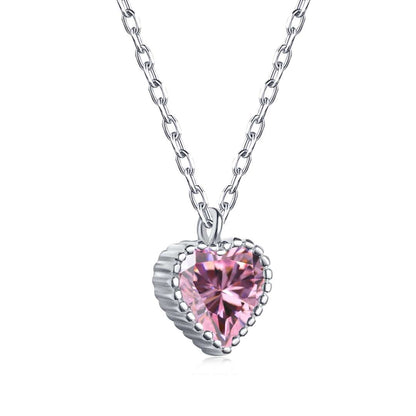 [Royal Jewellery]Ornate Heart Shape Necklace