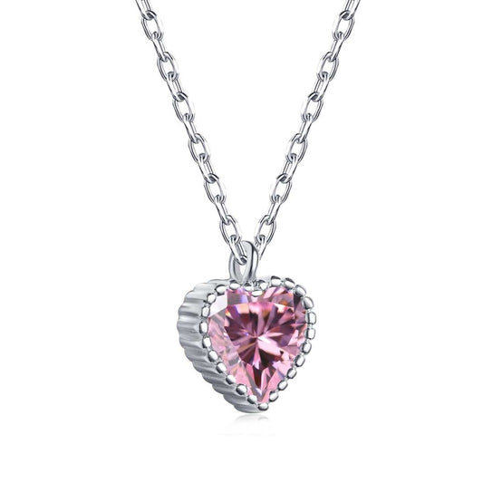 [Royal Jewellery]Ornate Heart Shape Necklace