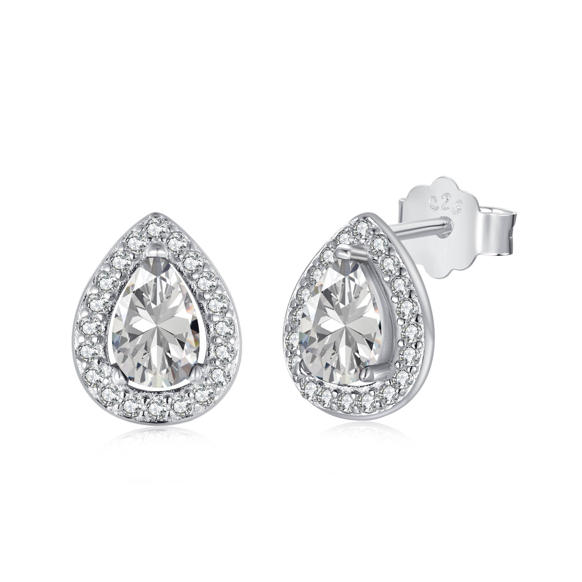 [Royal Jewellery]Luxurious Water Drop Shape Earrings