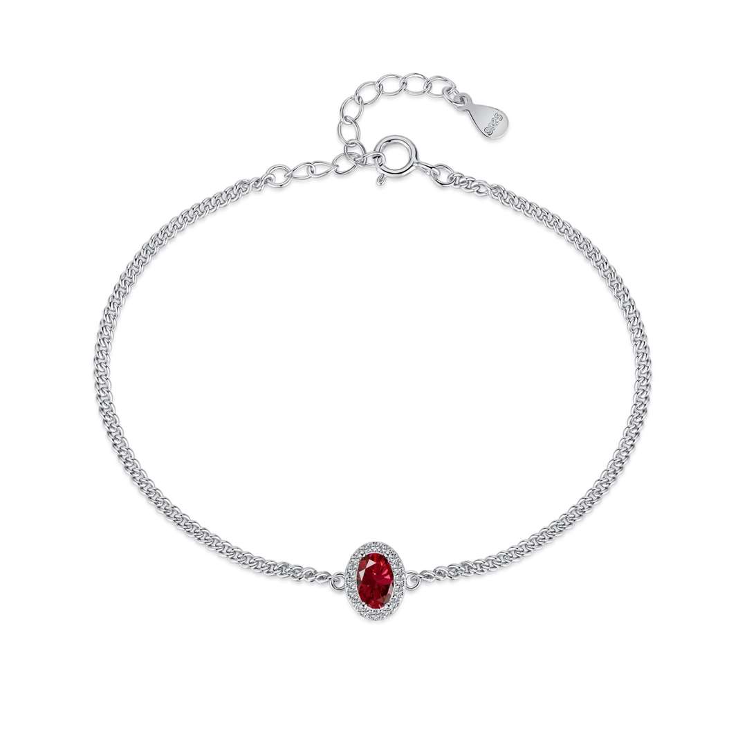 [Royal Jewellery]Exquisite Oval Shape Bracelet
