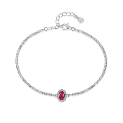 [Royal Jewellery]Exquisite Oval Shape Bracelet