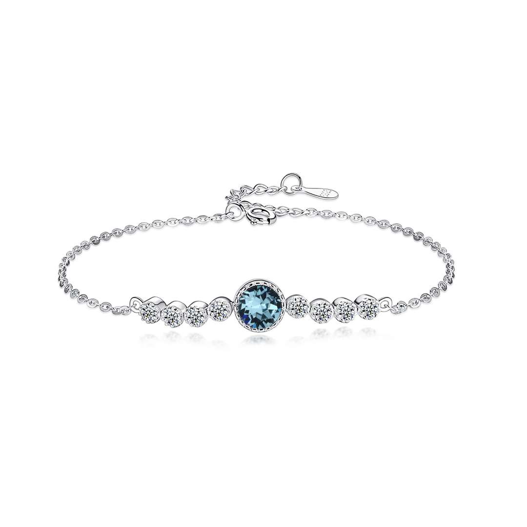 [Royal Jewellery]Luxurious Heart Of The Ocean Bracelet