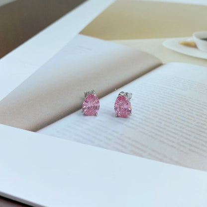 [Royal Jewellery]Ornate Water Drop Shape Earrings
