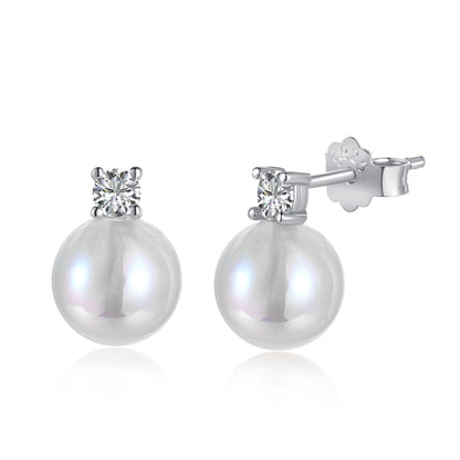 [ROYAL]Symphony Mermaid Pearl Earrings