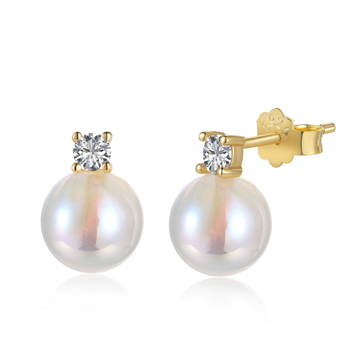 [ROYAL]Symphony Mermaid Pearl Earrings