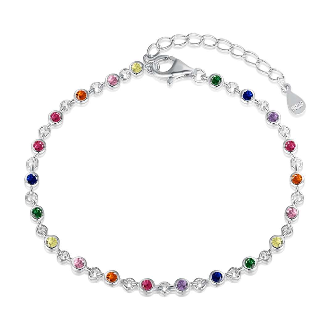 [ROYAL]Colorful Bead Array Bracelet