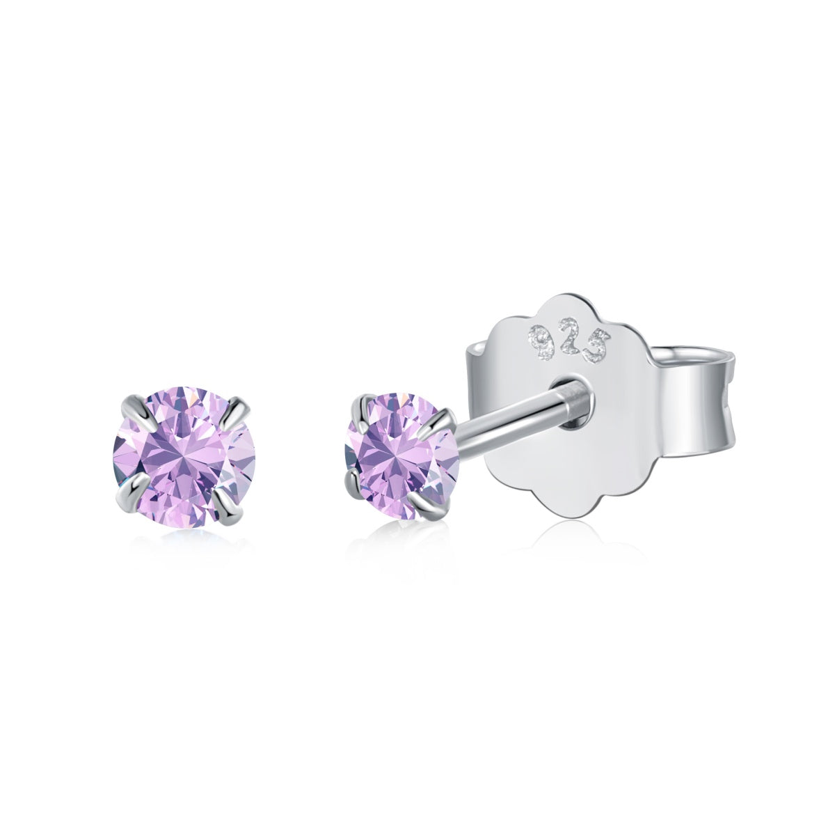 [Royal Jewellery]Delicate Solitaire Earrings