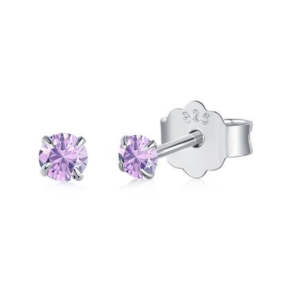 [Royal Jewellery]Delicate Solitaire Earrings