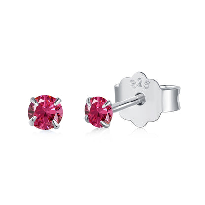 [Royal Jewellery]Delicate Solitaire Earrings
