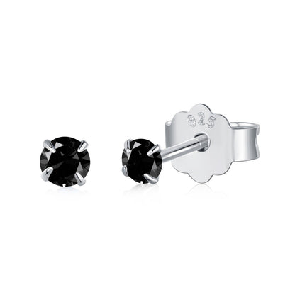 [Royal Jewellery]Delicate Solitaire Earrings