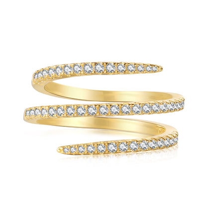 [Royal Jewellery]Unique Vibrant Entangle Daily Ring