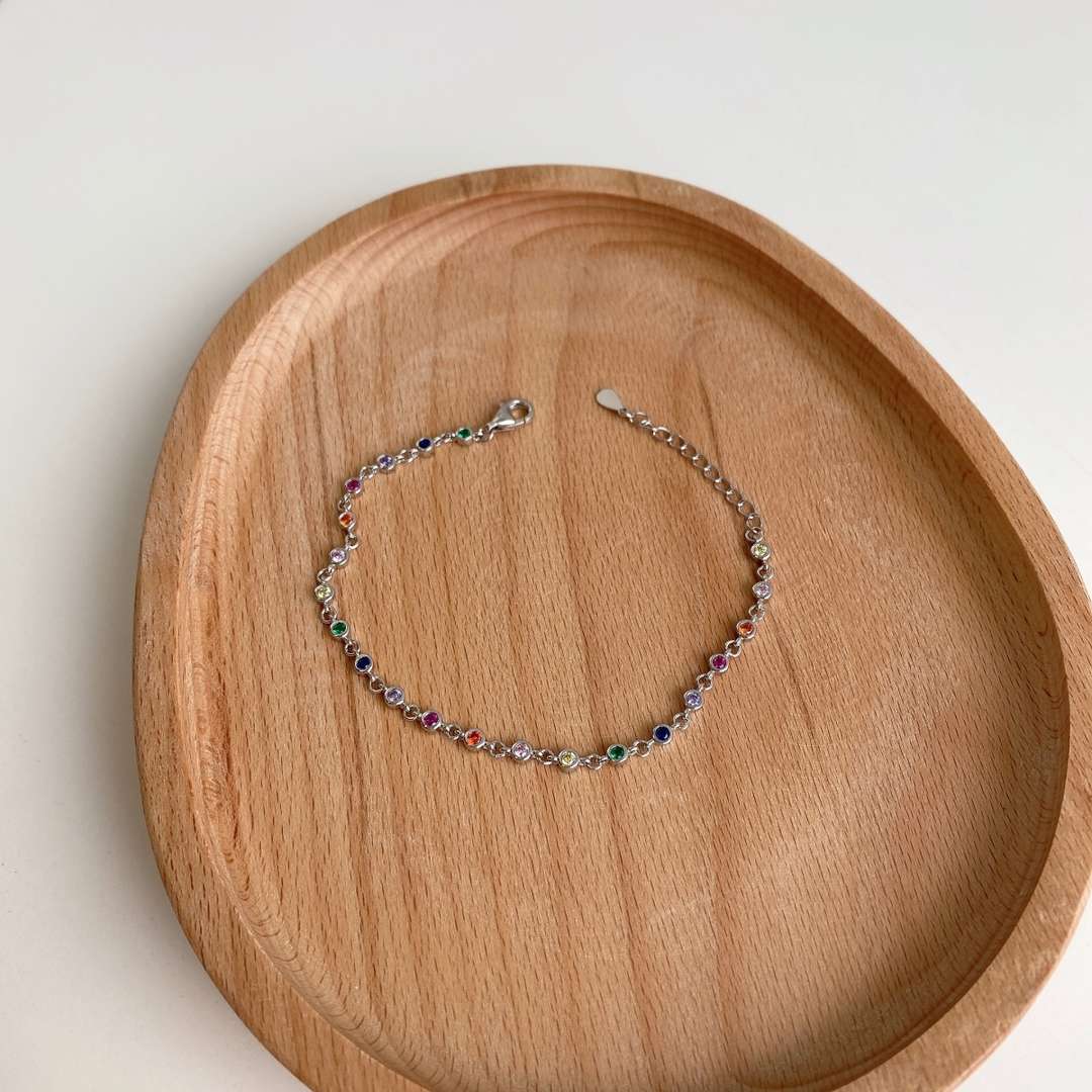 [Royal Jewellery]Colorful Bead Array Bracelet
