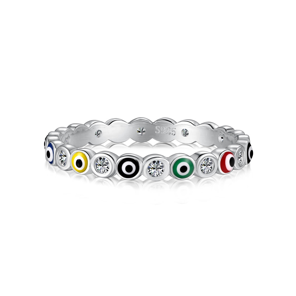 [Royal Jewellery]Sparkling Vibrant Round Shape Daily Ring