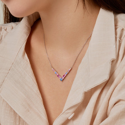 [Royal Jewellery]Ornate Round Cut Necklace