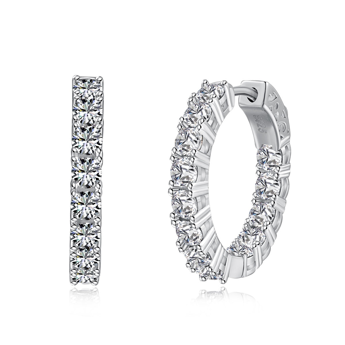[Royal Jewellery]Unique Round Cut Daily Earrings