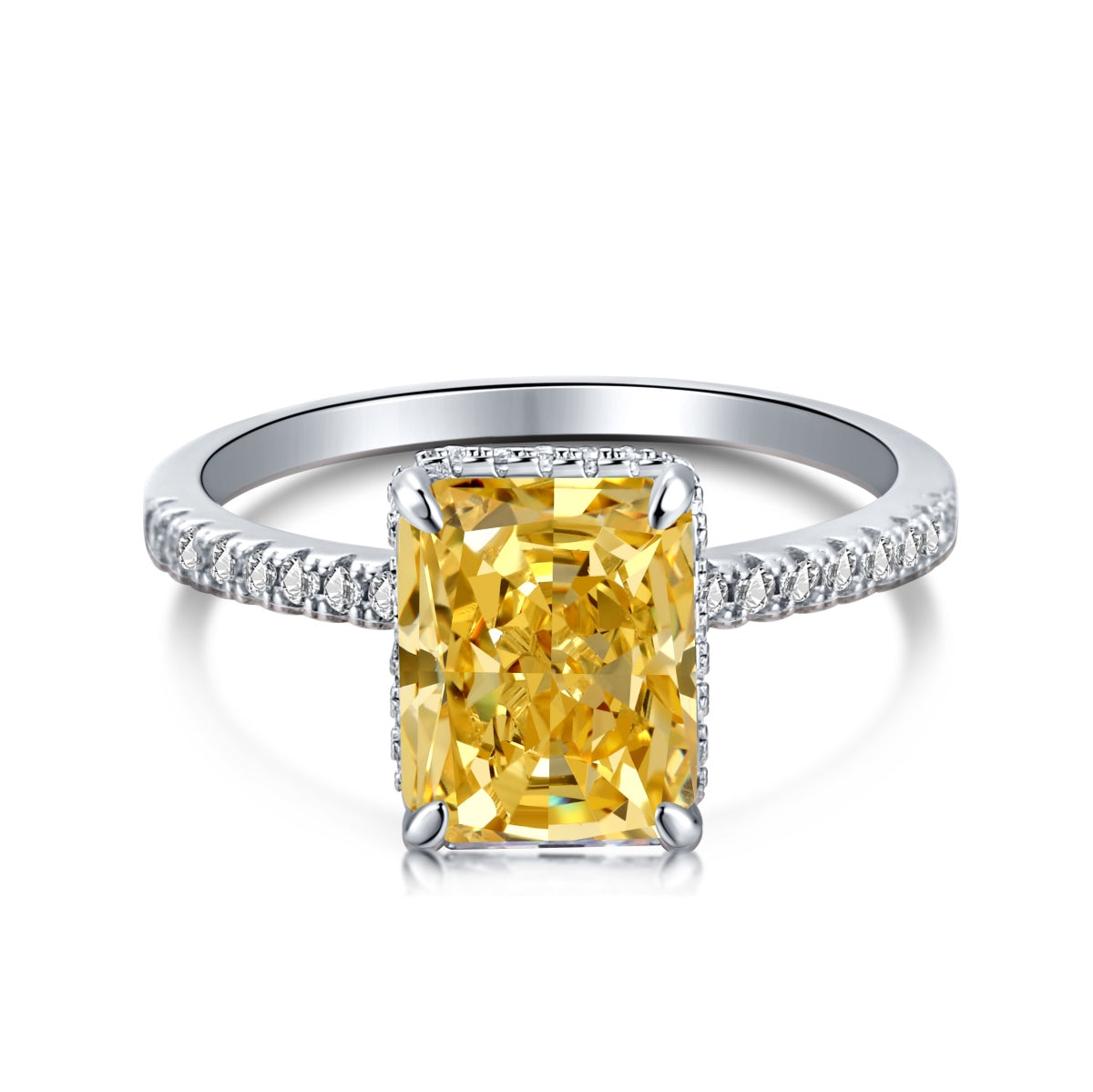[Royal Jewellery]4.0 Carat Luxurious Engagement Ring