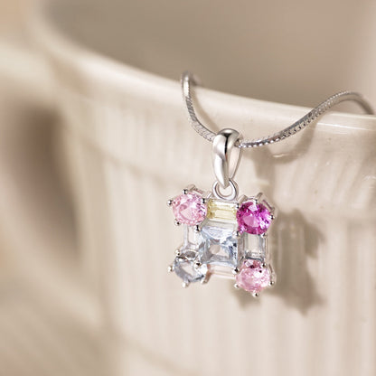 [Royal Jewellery]Gorgeous Multi Colorful Necklace