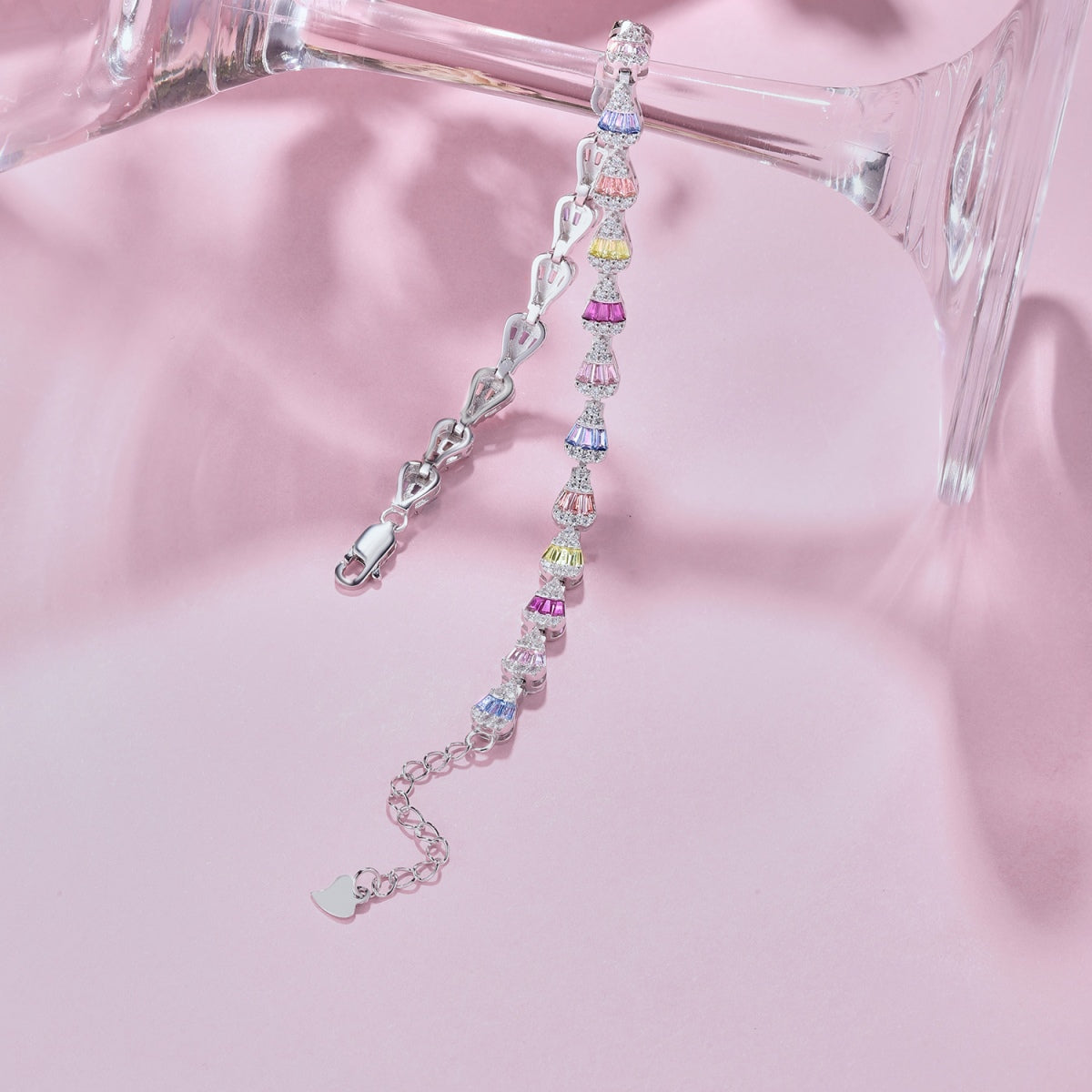 [Royal Jewellery]Radiant Water Drop Shape Daily Bracelet