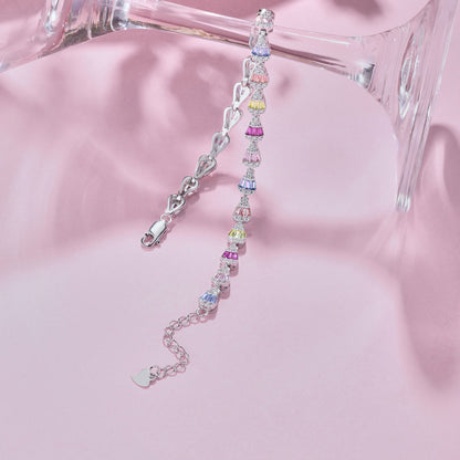 [Royal Jewellery]Radiant Water Drop Shape Daily Bracelet