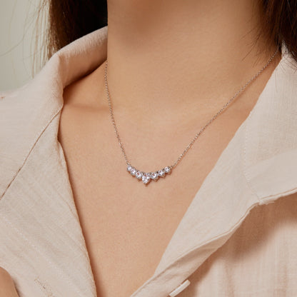[Royal Jewellery]Dainty Colorful Heart Necklace