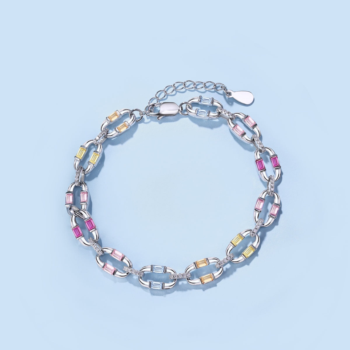 [Royal Jewellery]Dazzling Colorful Daily Bracelet