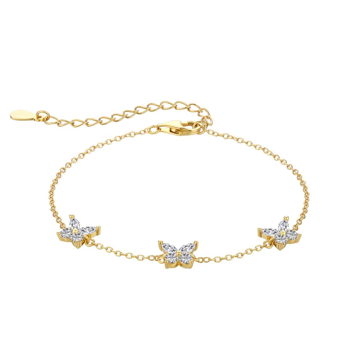 [Royal Jewellery]Radiant Butterfly Shape Necklace