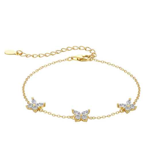 [Royal Jewellery]Radiant Butterfly Shape Necklace