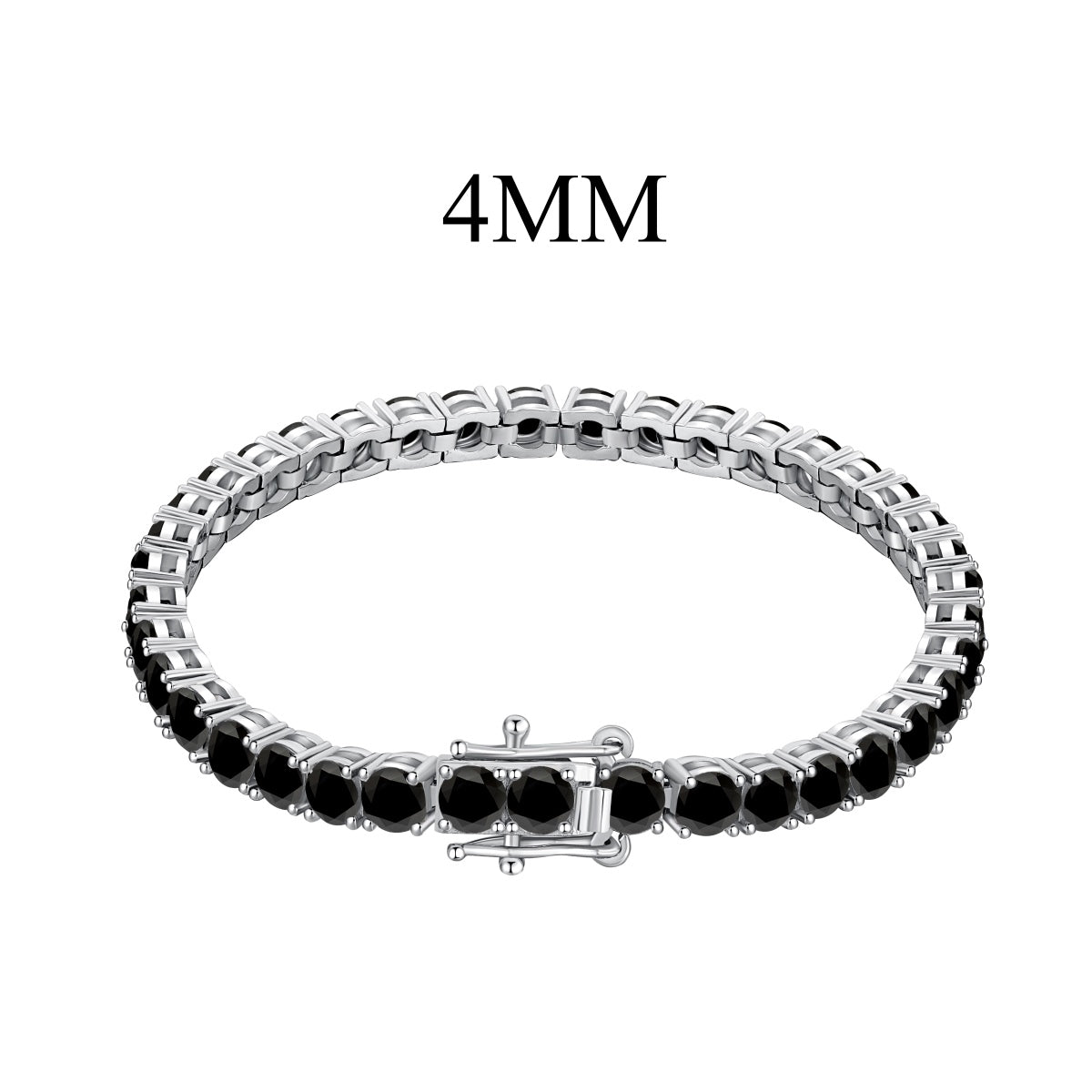 [Royal Jewellery]Radiant Colorful Round Cut Party Bracelet