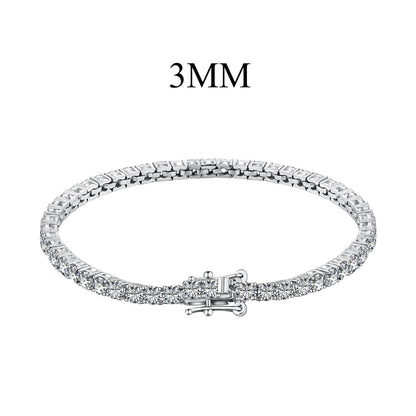 [Royal Jewellery]Radiant Colorful Round Cut Party Bracelet