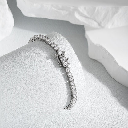 [Royal Jewellery]Radiant Colorful Round Cut Party Bracelet