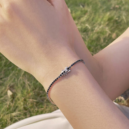 [Royal Jewellery]Radiant Colorful Round Cut Party Bracelet