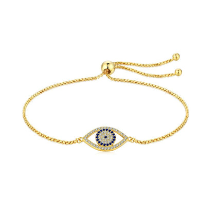 [Royal Jewellery]Dazzling Eye Shape Necklace
