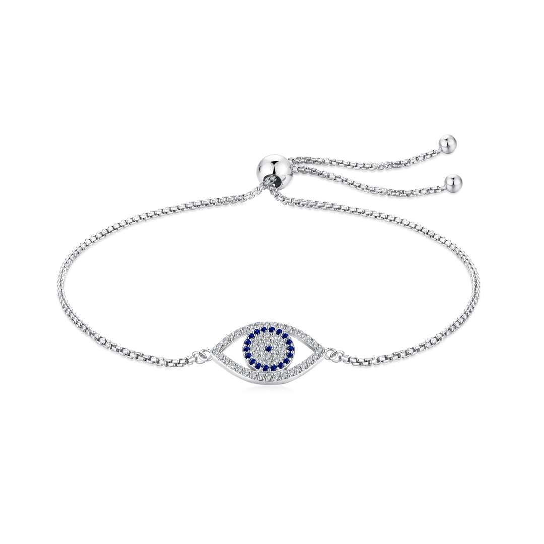 [Royal Jewellery]Dazzling Eye Shape Necklace