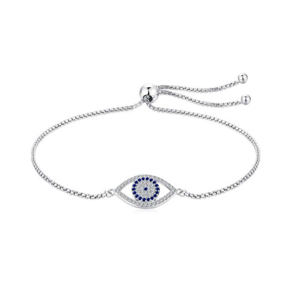 [Royal Jewellery]Dazzling Eye Shape Necklace