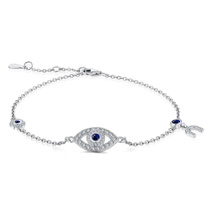 [Royal Jewellery]Dainty Eye Shape Necklace